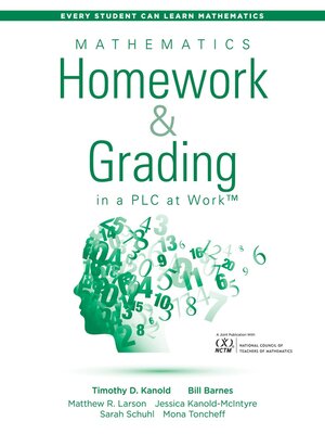 cover image of Mathematics Homework and Grading in a PLC at Work<sup>TM</sup>